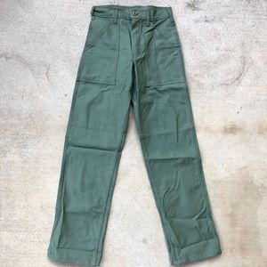 OG 107 fatigue pants.